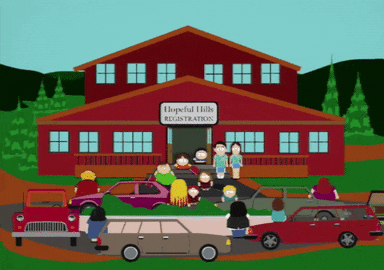school arriving GIF by South Park 