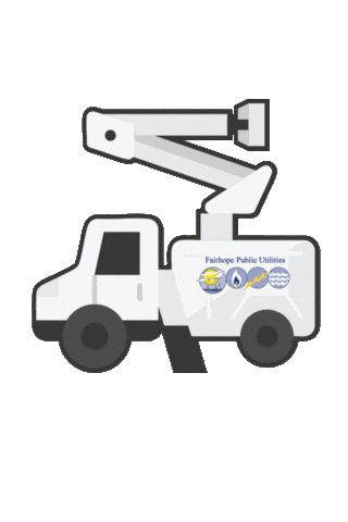 Lineman Sticker by Fairhope Public Utilities