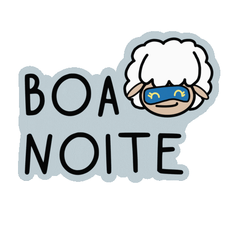 Behoumeh giphyupload goodnight sheep fofo Sticker