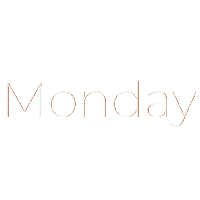 Monday Week Sticker
