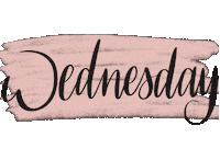 kailligraphydesigns sticker wednesday weekday crayon Sticker