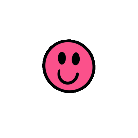 Happy Smiley Face Sticker by Sophie Rose Brampton