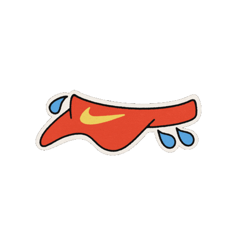 Running Sticker by Nike
