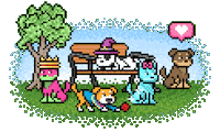Happy Vibes Sticker by Doginal Dogs