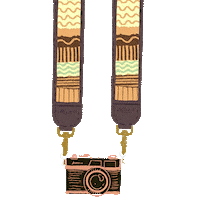 Camerastrap Sticker by Nena & Co.