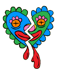 best friends Sticker by hollysimple