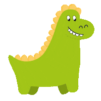 Dinosaur Dino Sticker by La Cabane d'Achille & Camille