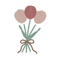 Pink Spring Sticker