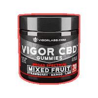 Cbd Gummies Sticker by Vigor Labs