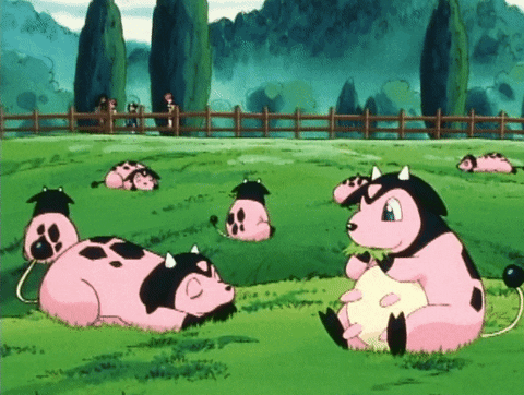 Milk Cow GIF by Pokémon
