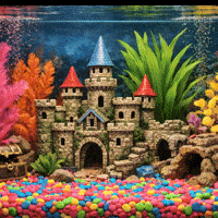 Fish Tank Cute Animals GIF by TeaCosyFolk
