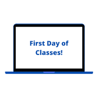 UFCJC_Grad school college online laptop Sticker