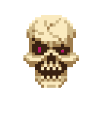 Pixel Halloween Sticker by Pixibit ■ Ritratti grigliati