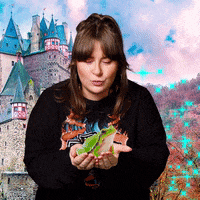 POOSES kiss man kisses frog GIF