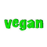 Vegan Lettering Sticker