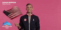 skating 2018 winter olympics GIF by NBC Olympics