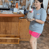 Pineapple Summer Drink GIF by The Crab Place