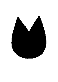 Black Cat Sticker by Emily Cox