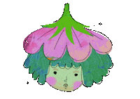 Emilycoxillustration flower sparkle spring fairy Sticker