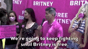 Rally Freebritney GIF by GIPHY News