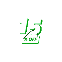15Off Sticker by Fonoloja