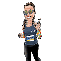 Nyc Marathon Running Sticker by eBibs