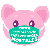 Carne Animales Sticker by PETA