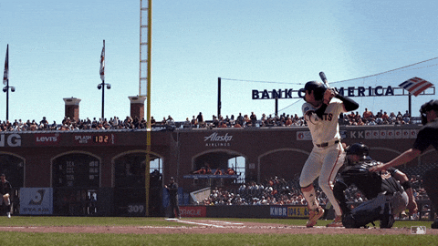 Home Run Baseball GIF by San Francisco Giants