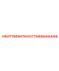 butterwithoutthebaggage Sticker by Melt Organic
