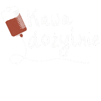 matkowisko kawa kawusia matkowisko kroplówka Sticker