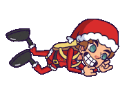 Christmas Skydive Sticker by tokyoplay