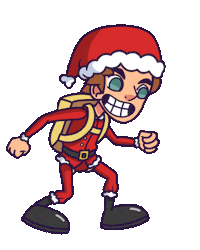 Christmas Skydive Sticker by tokyoplay