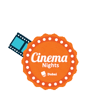 Cinema Popcorn Sticker by ES Dubai