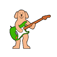 dogs give Sticker by Ten Tonnes