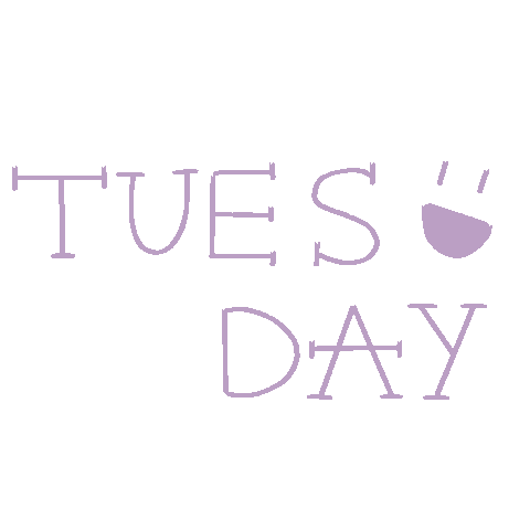 Tuesday Morning Day Sticker