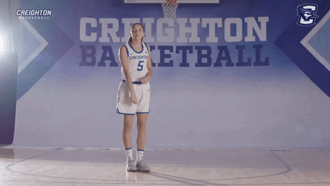 Jaylyn Agnew GIF by Creighton University Athletics