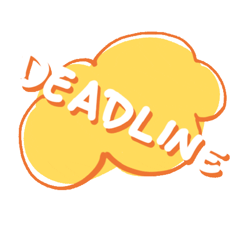 kint123 cloud deadline deadlines dday Sticker