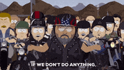 contemplating harley-davidsons GIF by South Park 
