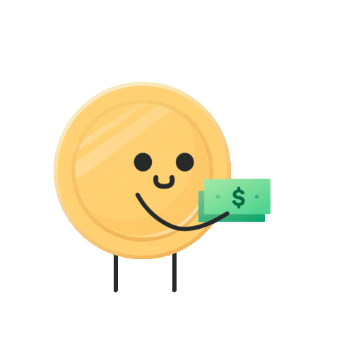 Happy Love Money Sticker by Honey