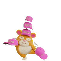 Mad Hatter 3D Sticker by Grind