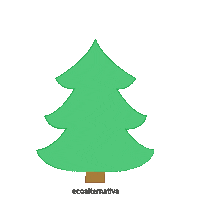 Celebrating Merry Christmas Sticker by Ecoalternativa