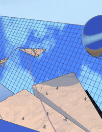 Environment Planes GIF by whtebkgrnd