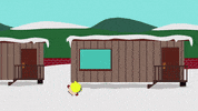 eric cartman snow GIF by South Park 