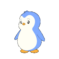 Penguin Farting Sticker by Pudgy Penguins