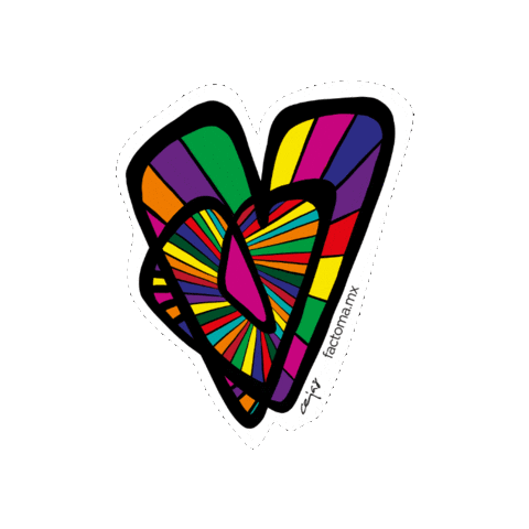 factomamx corazon cdmx cora cejas Sticker