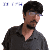 66 Beats Sticker