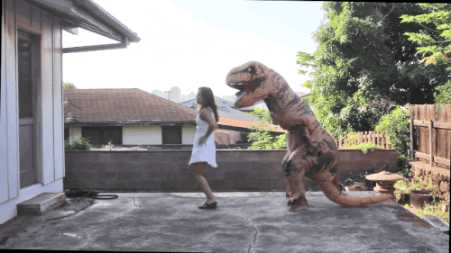 t-rex GIF