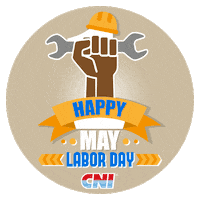 May Labour Sticker by CNI