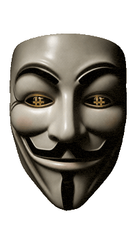 Gold Mask Sticker by Hollowtips