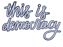 Freedom Democracy Sticker